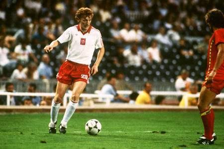 Den Polen landsholds første fodboldstjerne er Zbigniew Boniek