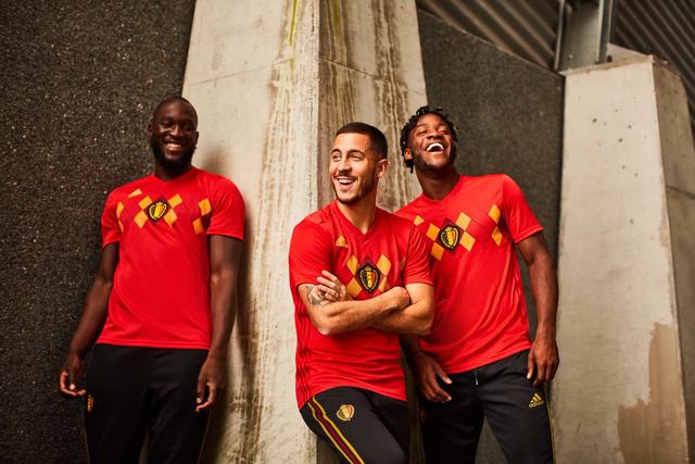 Belgien landshold 2018 World Cup hjem kit udgivet