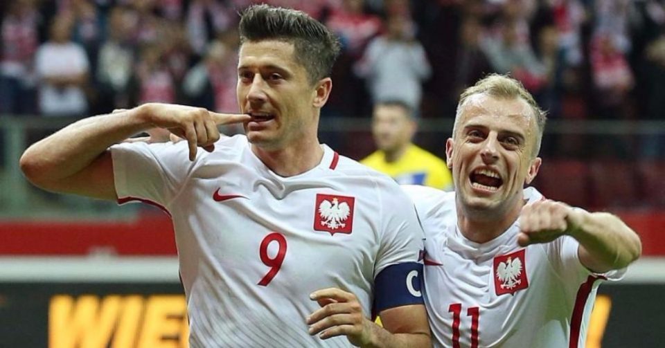 Polen landslag verdensrangering forud for grunden