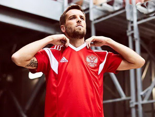 Rusland National Team VM Cup 2018 jersey